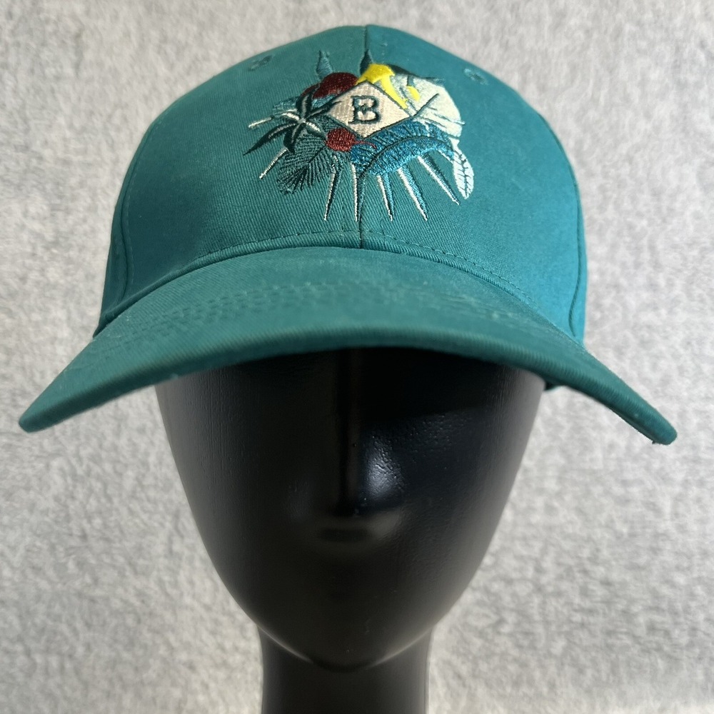 Belvedere Vodka Teal Snapback Baseball Hat Cap‎ Embroidered Colorful Logo